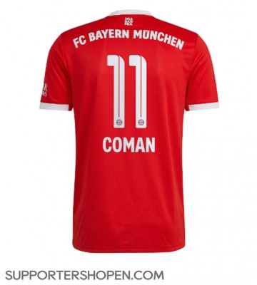 Bayern Munich Kingsley Coman #11 Hemma Matchtröja 2022-23 Kortärmad